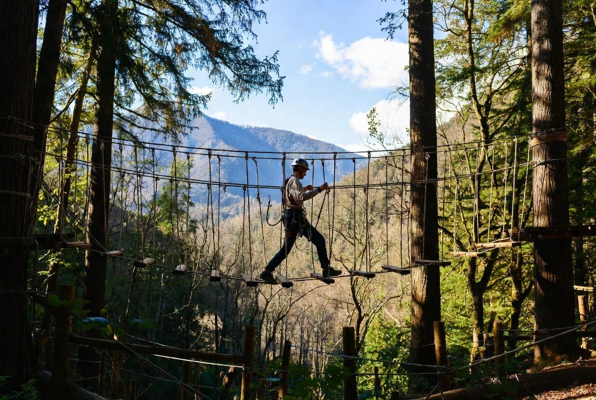 Treetop adventure cursus, Maurienne