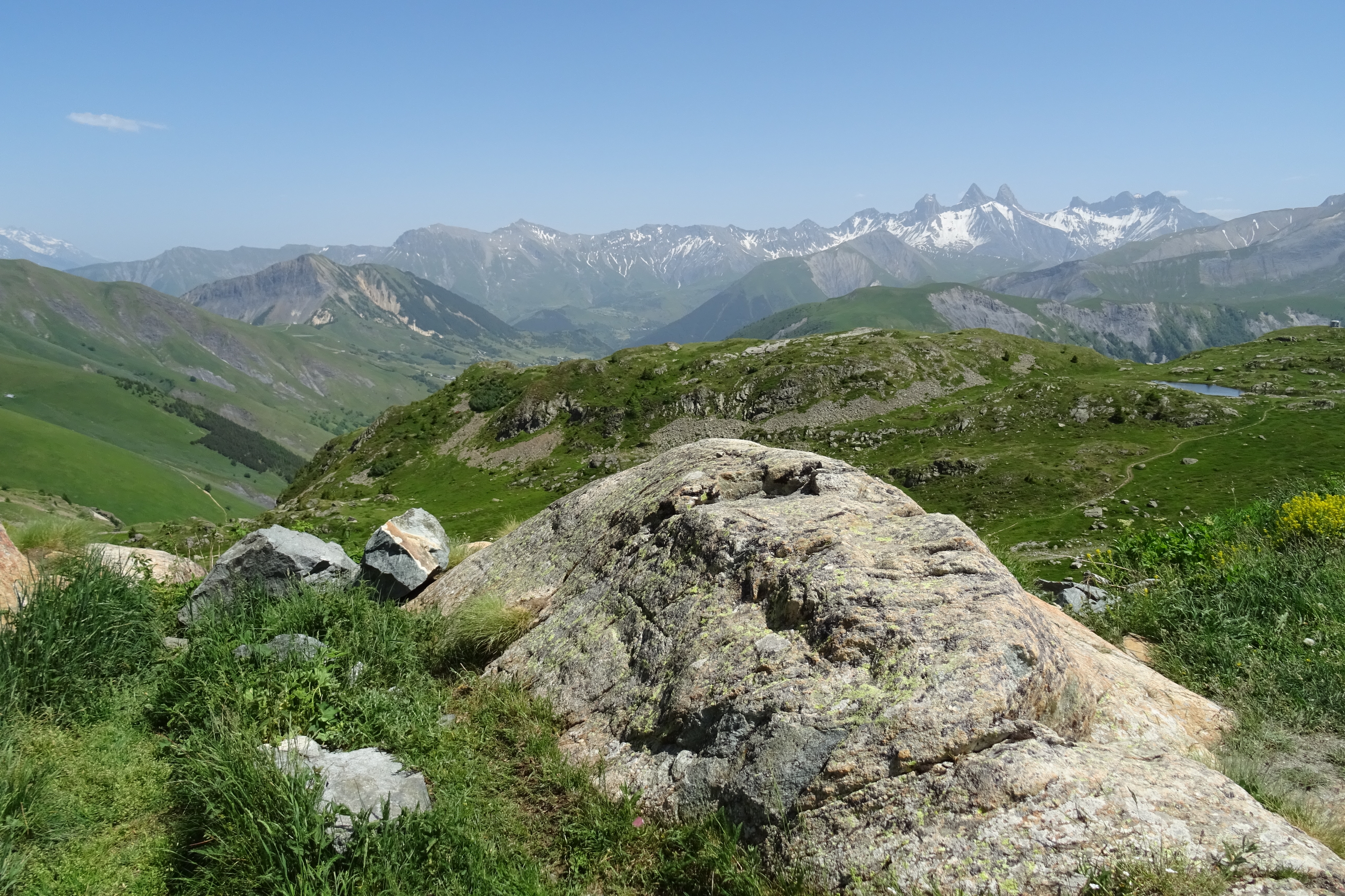 Col de la Croix de Fer between the Maurienne and the Oisans, Savoie