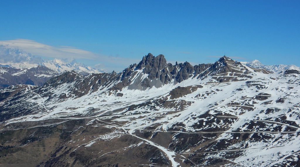 Col de la Loze entre Courchevel et Méribel, Savoie