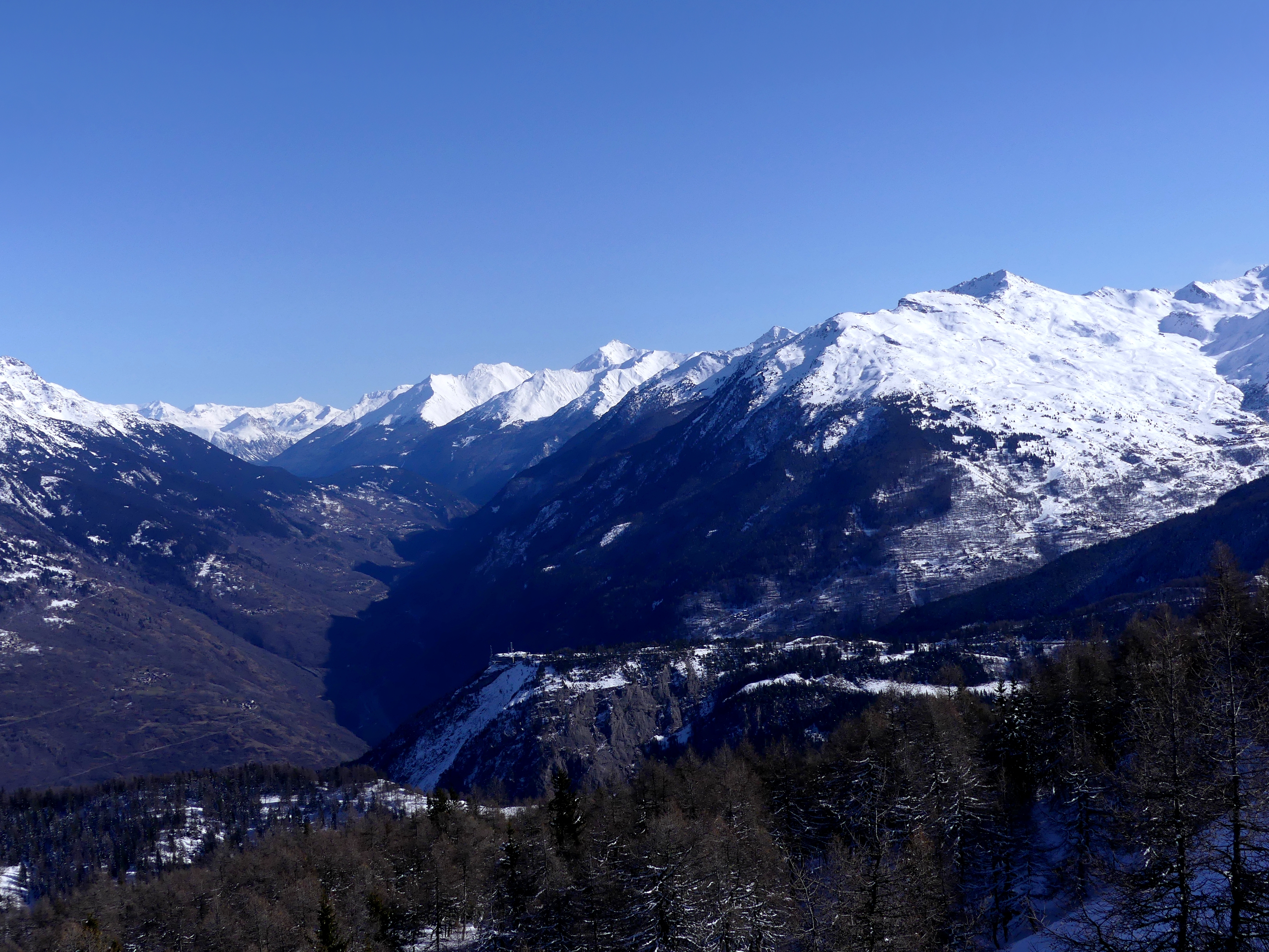 Col du Télégraphe au-dessus de Saint-Michel-de-Maurienne, Savoie