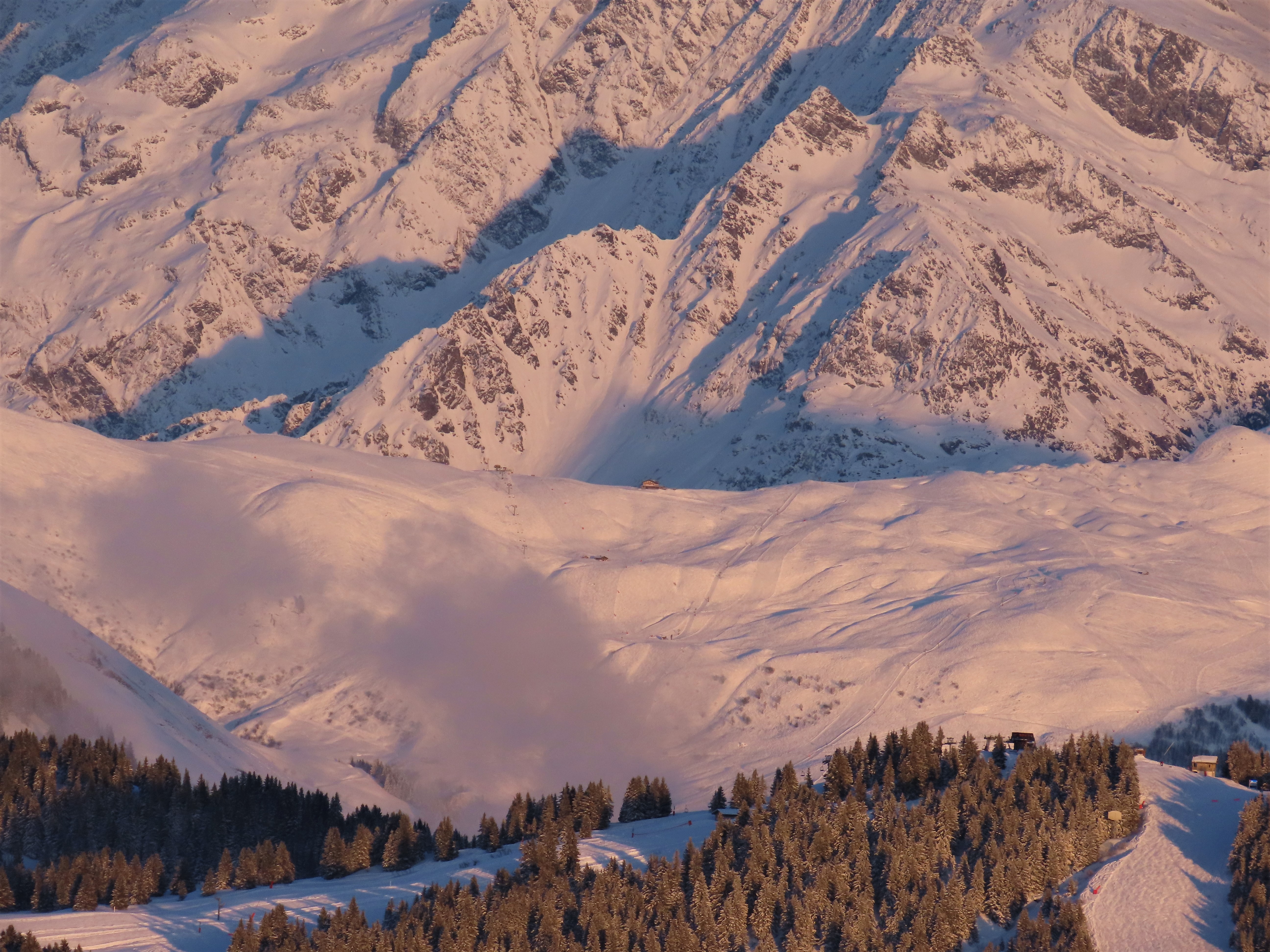 Signal de Bisanne sopra Les Saisies, Beaufortain, Savoie