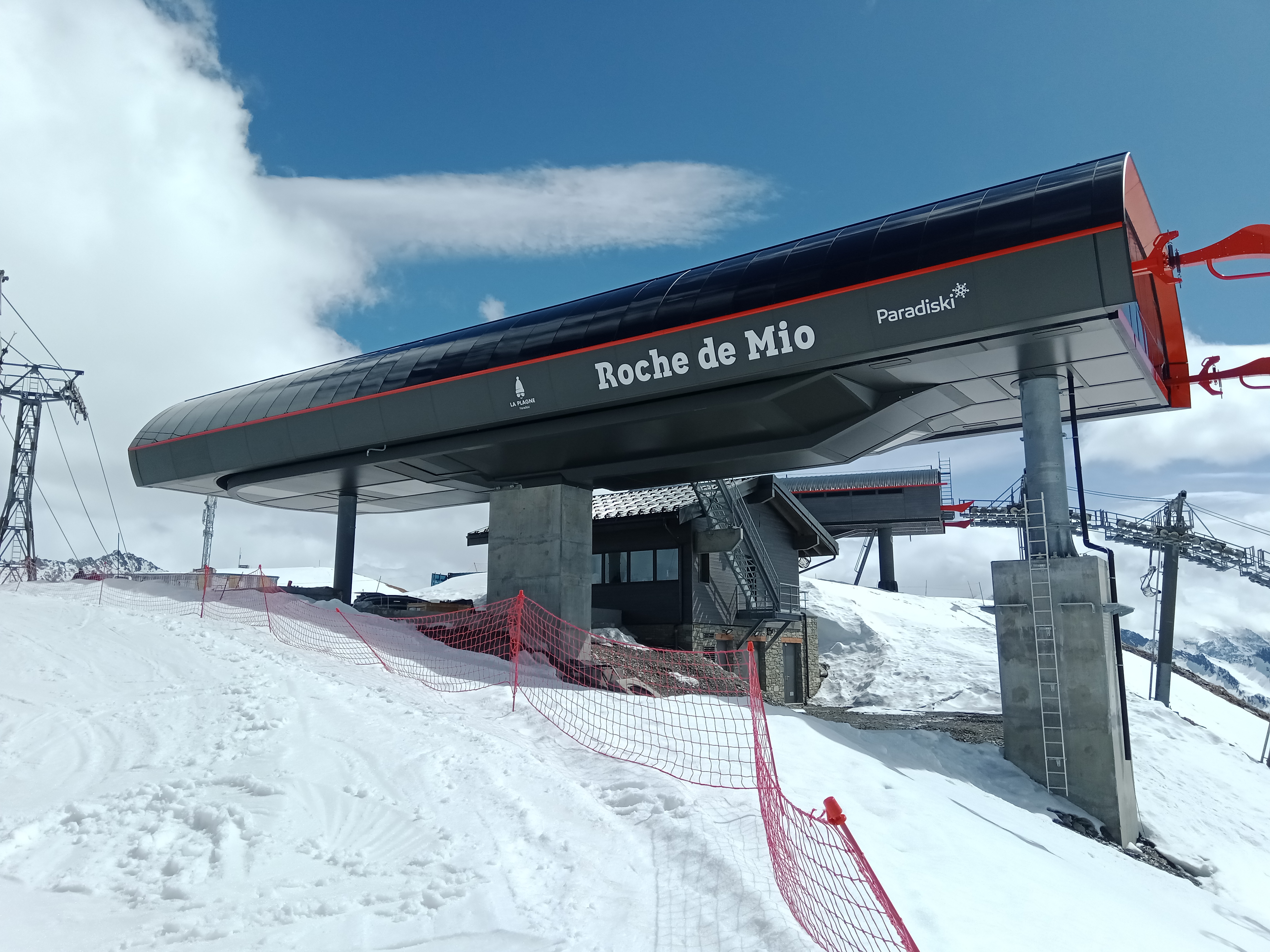 Cabinovia della Roche de Mio, Plagne Bellecôte, La Plagne Tarentaise