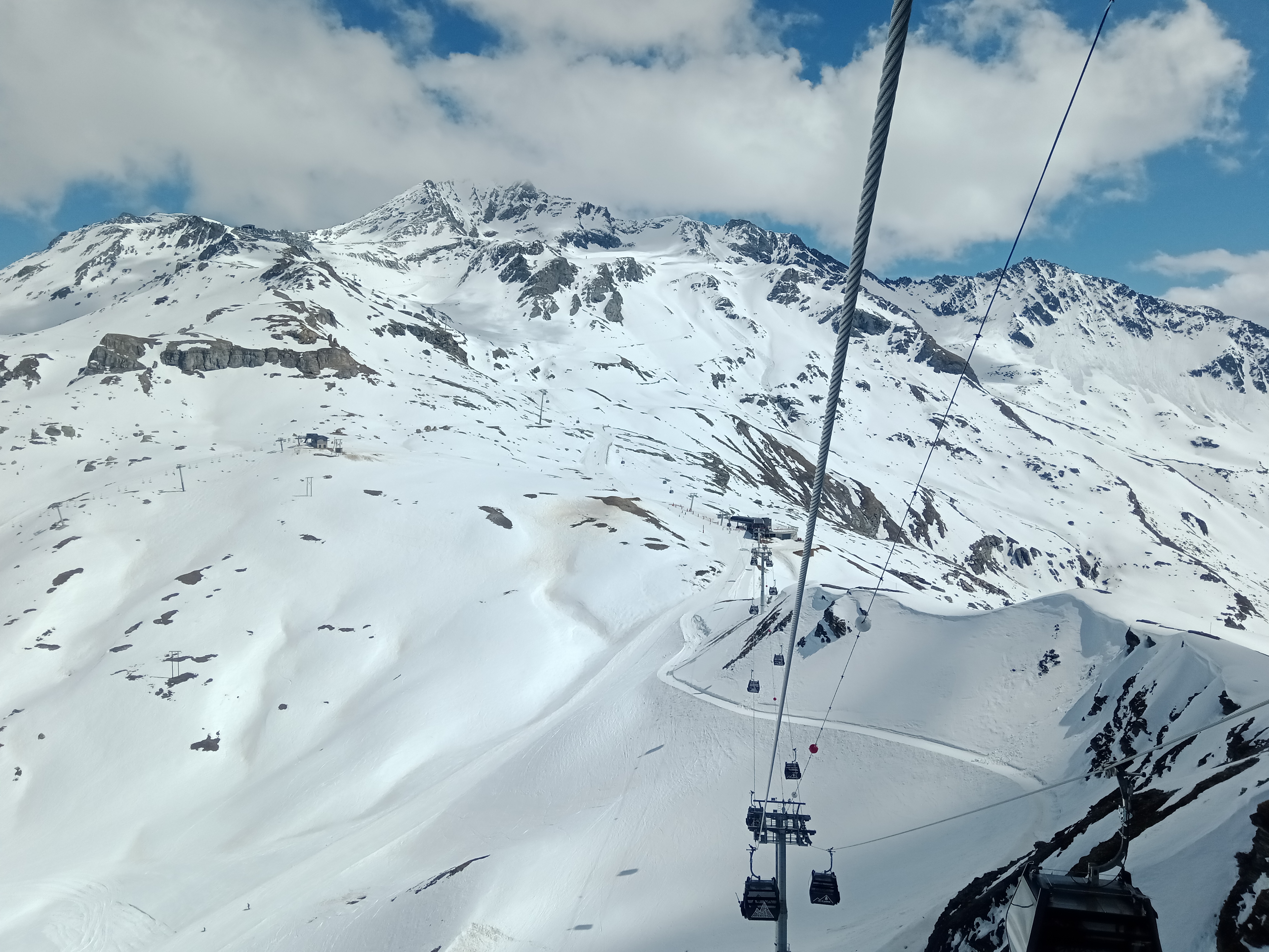 Télécabine des Glaciers, La Plagne Tarentaise, Savoie