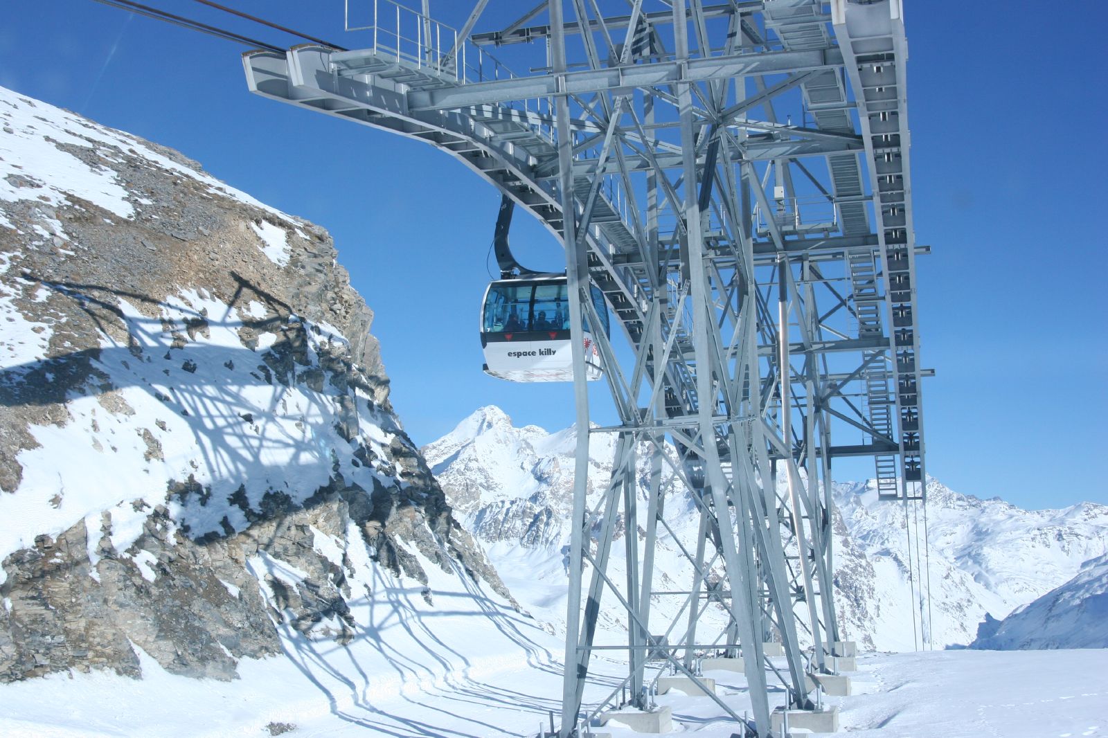 Téléphérique de l'Olympique, Val-d'Isère, Savoie