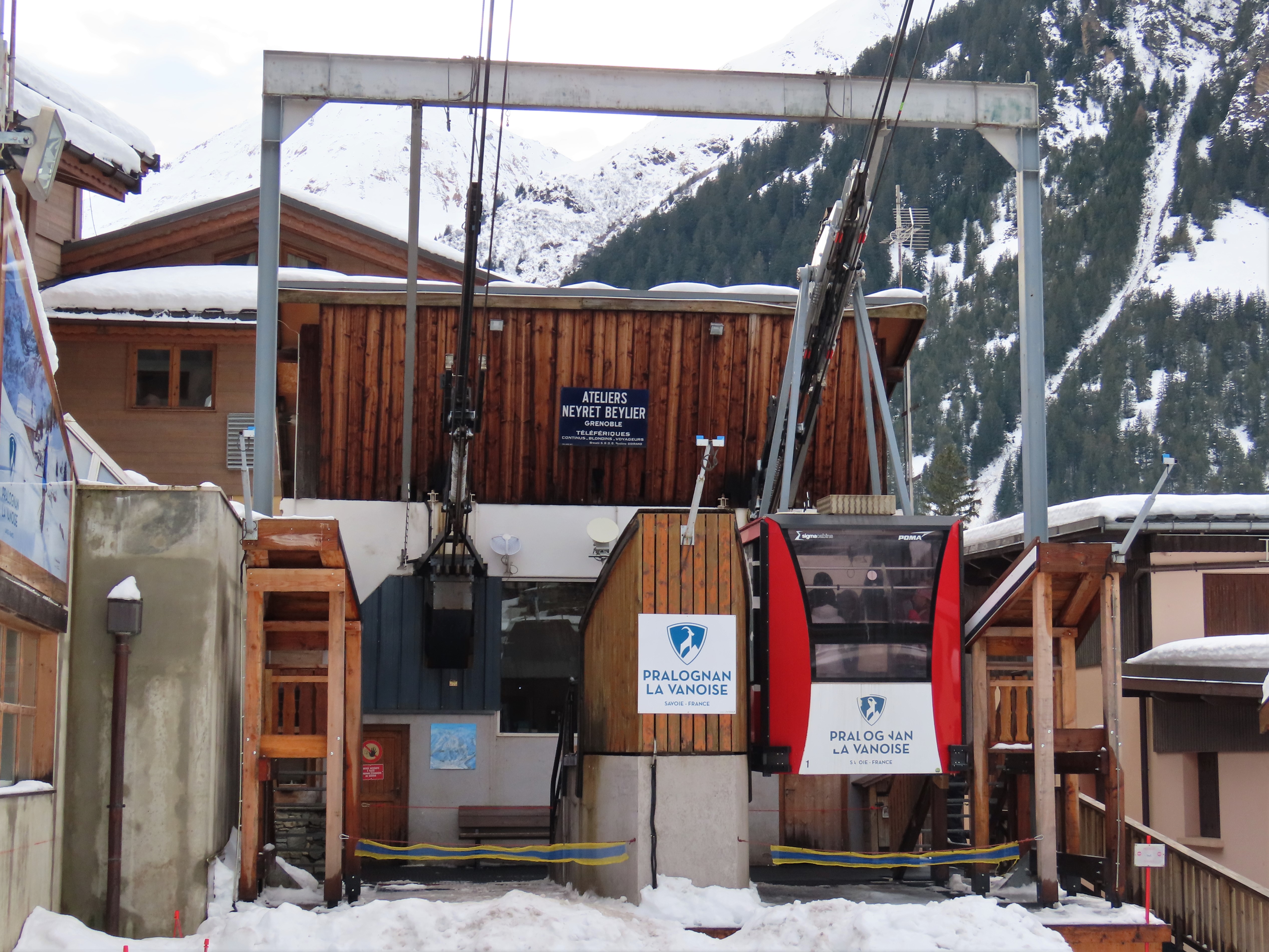 Funivia del Mont-Bochor, Pralognan-la-Vanoise, Savoie